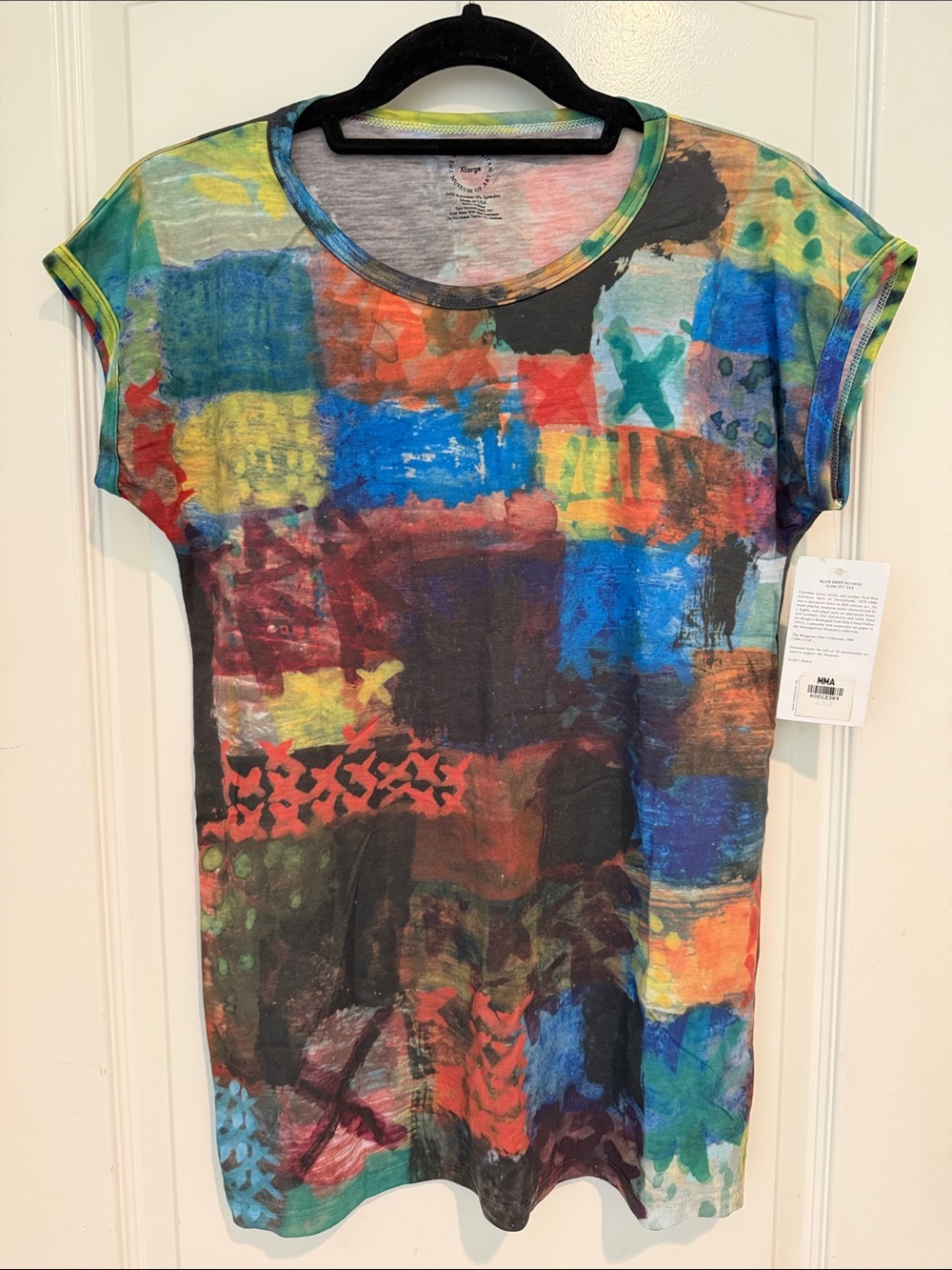 MMA Colorful Abstract Print Women's Tee